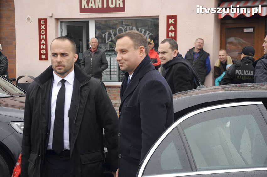 Wizyta Prezydent Rzeczypospolitej Polskiej Andrzeja Dudy w Szubinie