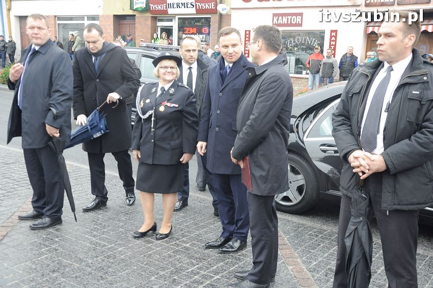 Wizyta Prezydent Rzeczypospolitej Polskiej Andrzeja Dudy w Szubinie