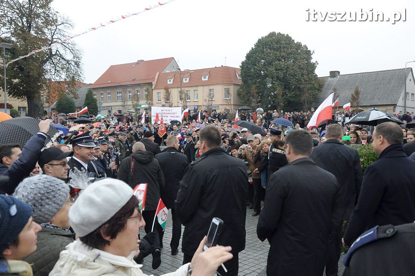 Wizyta Prezydent Rzeczypospolitej Polskiej Andrzeja Dudy w Szubinie