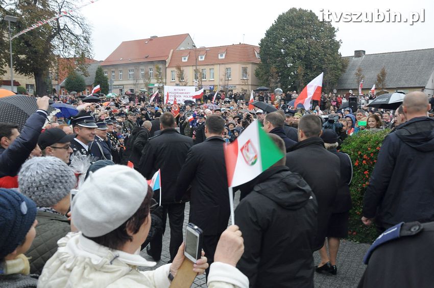 Wizyta Prezydent Rzeczypospolitej Polskiej Andrzeja Dudy w Szubinie