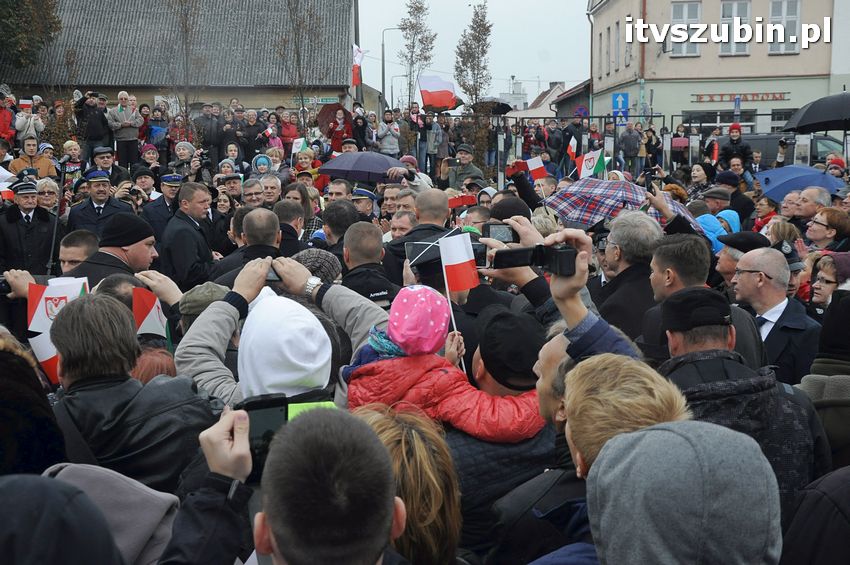 Wizyta Prezydent Rzeczypospolitej Polskiej Andrzeja Dudy w Szubinie