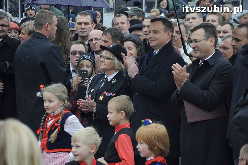 Wizyta Prezydent Rzeczypospolitej Polskiej Andrzeja Dudy w Szubinie
