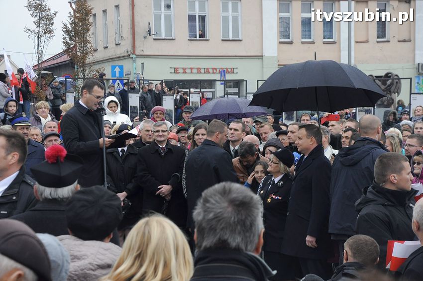 Wizyta Prezydent Rzeczypospolitej Polskiej Andrzeja Dudy w Szubinie
