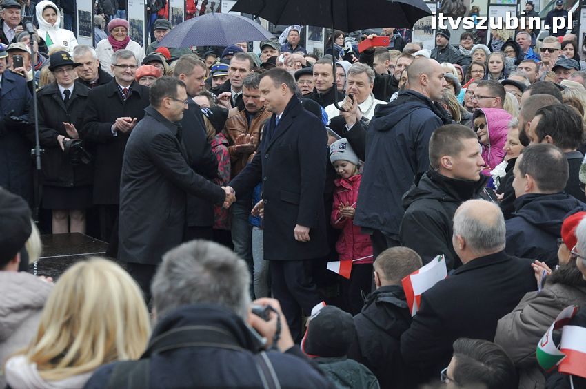 Wizyta Prezydent Rzeczypospolitej Polskiej Andrzeja Dudy w Szubinie