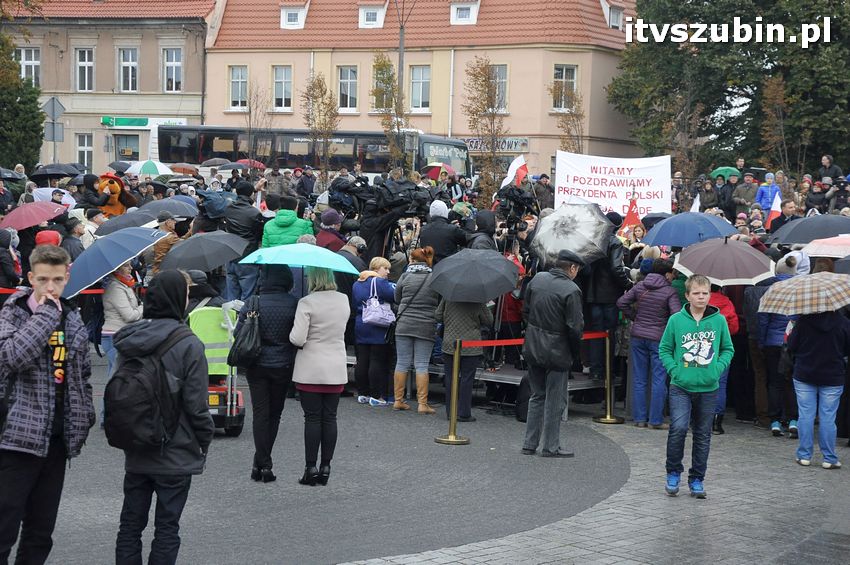 Wizyta Prezydent Rzeczypospolitej Polskiej Andrzeja Dudy w Szubinie
