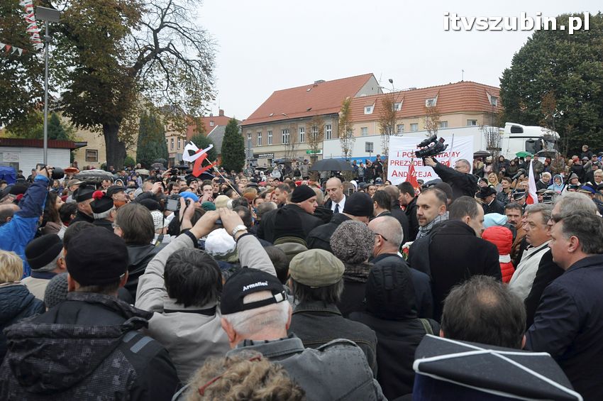 Wizyta Prezydent Rzeczypospolitej Polskiej Andrzeja Dudy w Szubinie