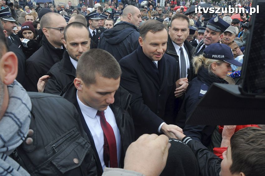 Wizyta Prezydent Rzeczypospolitej Polskiej Andrzeja Dudy w Szubinie