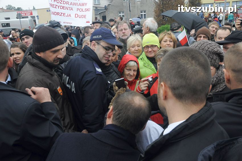 Wizyta Prezydent Rzeczypospolitej Polskiej Andrzeja Dudy w Szubinie