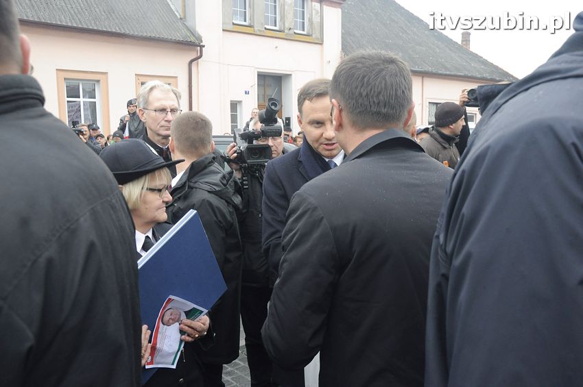 Wizyta Prezydent Rzeczypospolitej Polskiej Andrzeja Dudy w Szubinie