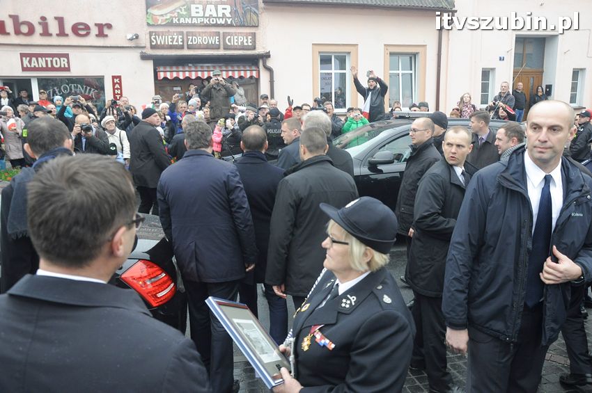 Wizyta Prezydent Rzeczypospolitej Polskiej Andrzeja Dudy w Szubinie