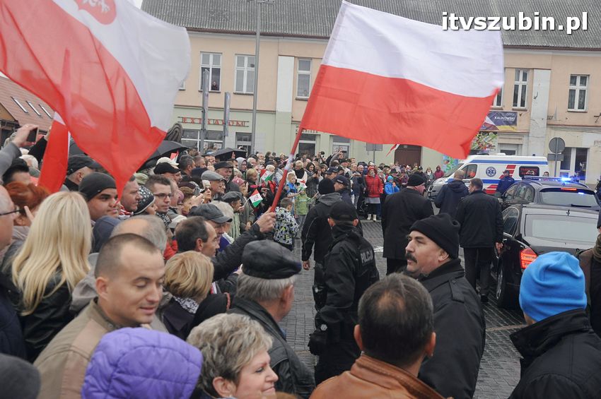 Wizyta Prezydent Rzeczypospolitej Polskiej Andrzeja Dudy w Szubinie