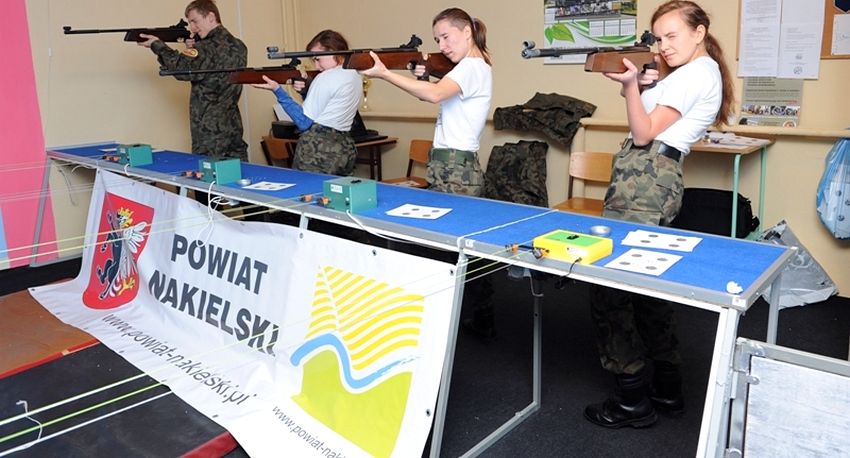 Turniej strzelecki dla szkół ponadgimnazjalnych o Puchar Starosty Nakielskiego