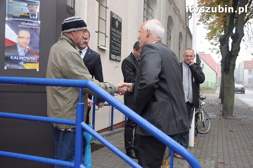 Janusz Korwin-Mikke w Szubinie