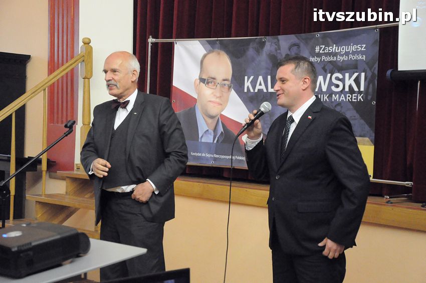 Janusz Korwin-Mikke w Szubinie