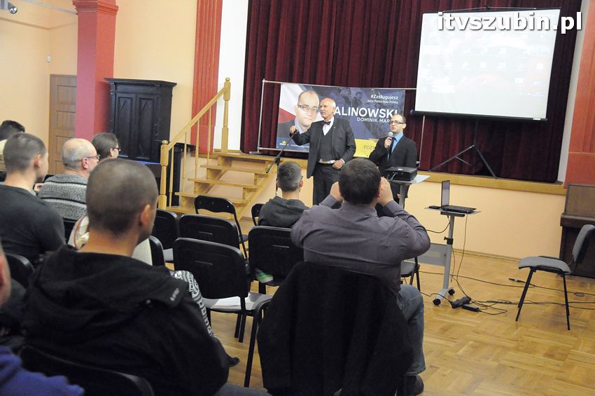 Janusz Korwin-Mikke w Szubinie