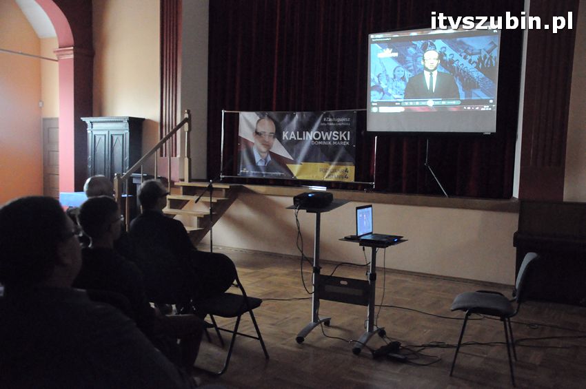 Janusz Korwin-Mikke w Szubinie