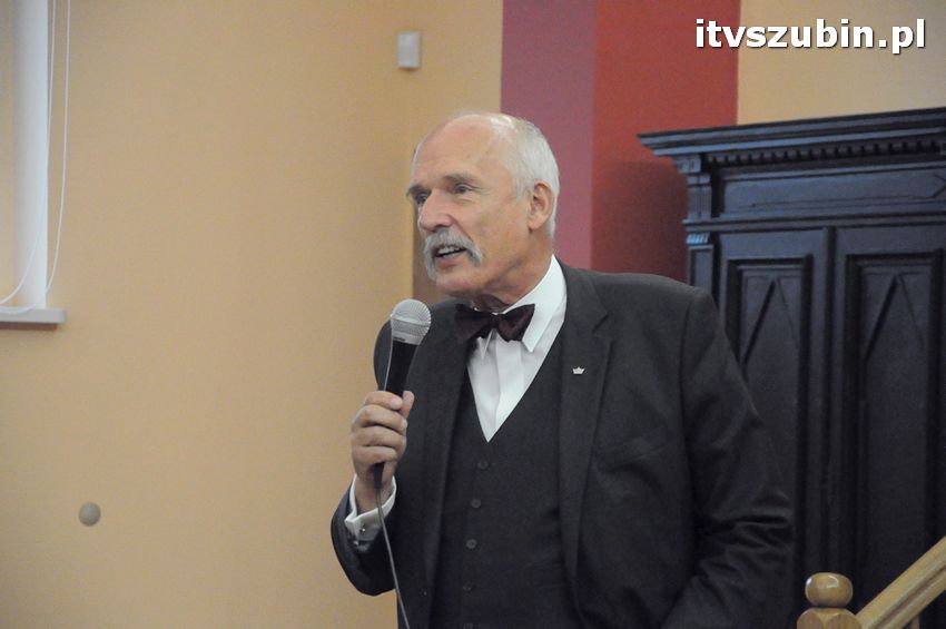 Janusz Korwin-Mikke w Szubinie