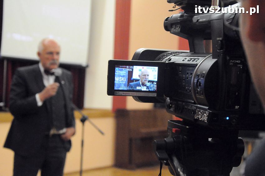 Janusz Korwin-Mikke w Szubinie