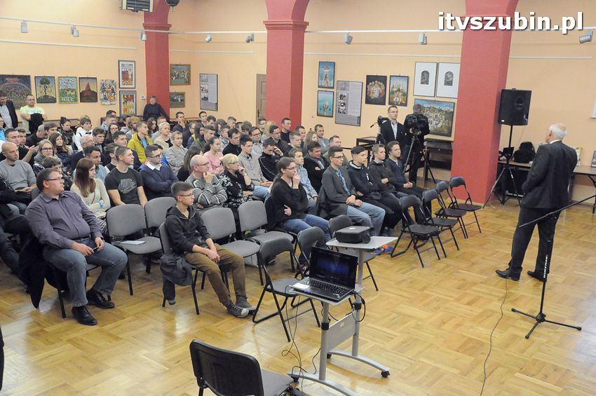 Janusz Korwin-Mikke w Szubinie