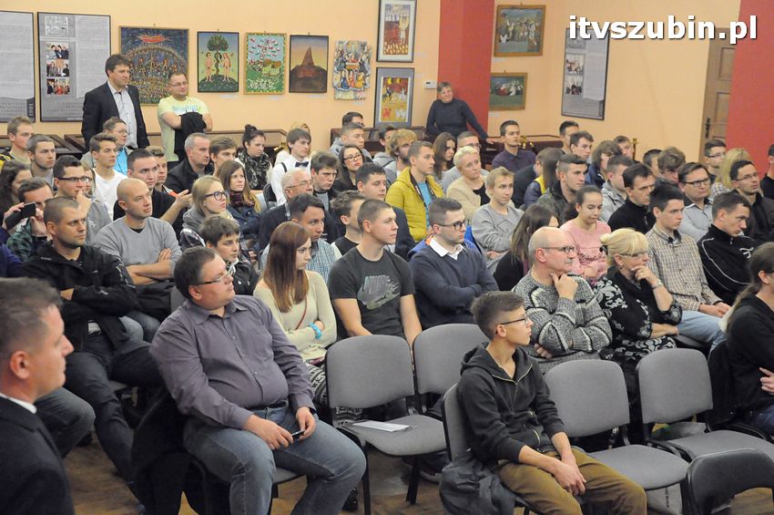 Janusz Korwin-Mikke w Szubinie