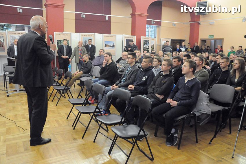 Janusz Korwin-Mikke w Szubinie