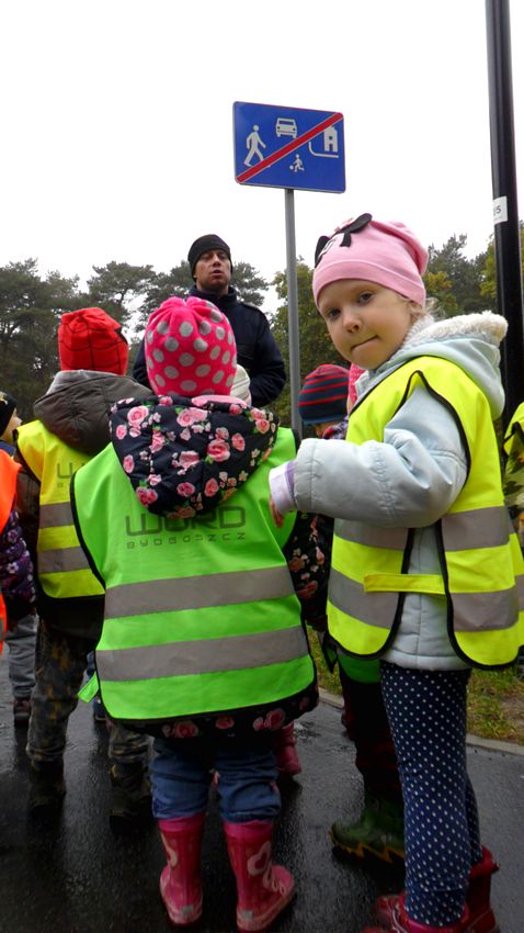 ?Smerfy? i ?Pszczółki? w Miasteczku Ruchu Drogowego w Myślęcinku