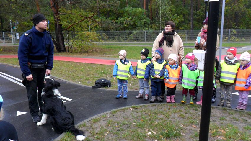 ?Smerfy? i ?Pszczółki? w Miasteczku Ruchu Drogowego w Myślęcinku