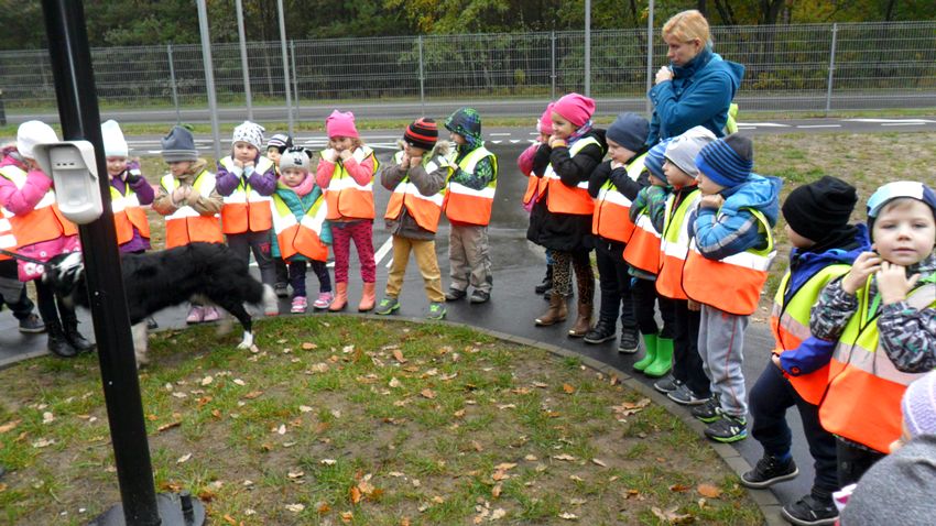 ?Smerfy? i ?Pszczółki? w Miasteczku Ruchu Drogowego w Myślęcinku