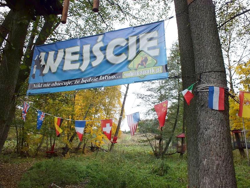 Wycieczka do parku linowego uczniów ZSP w Szubinie