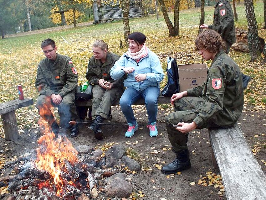 Wycieczka do parku linowego uczniów ZSP w Szubinie