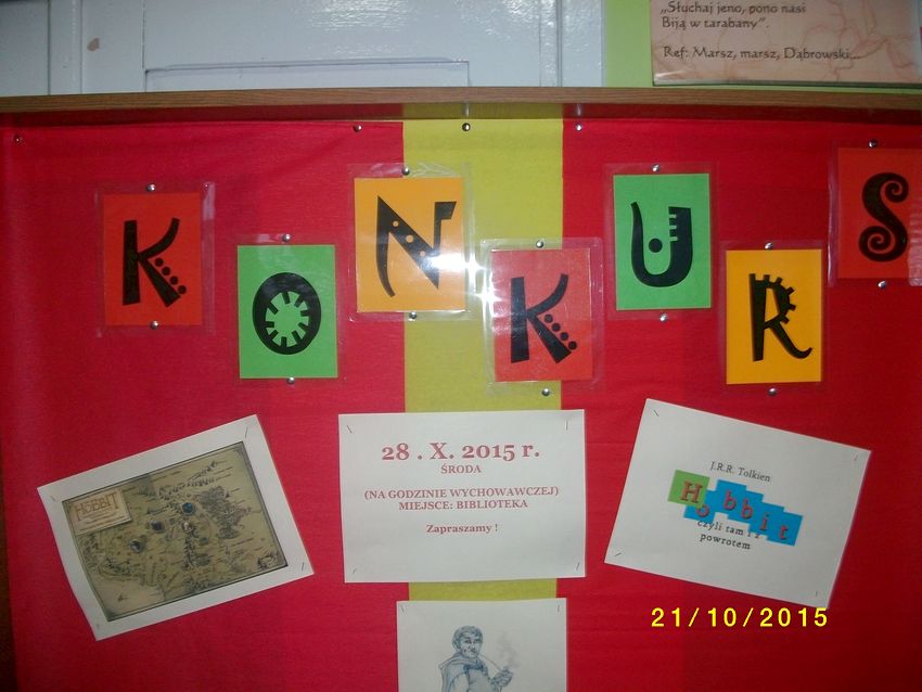 Międzynarodowy Miesiąc Bibliotek Szkolnych w Zespole Szkół w Kowalewie