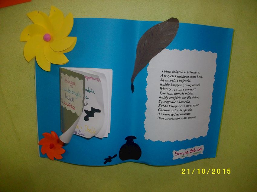 Międzynarodowy Miesiąc Bibliotek Szkolnych w Zespole Szkół w Kowalewie