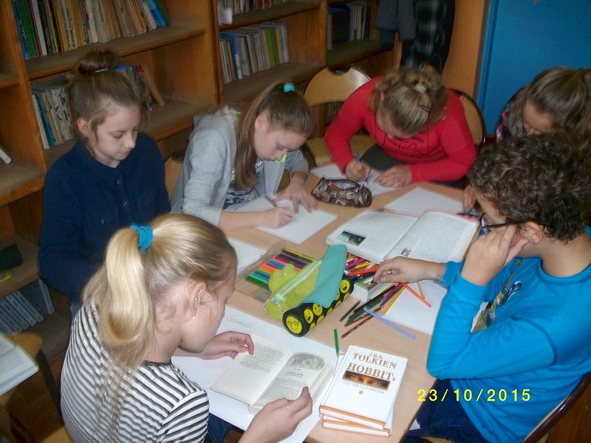 Międzynarodowy Miesiąc Bibliotek Szkolnych w Zespole Szkół w Kowalewie