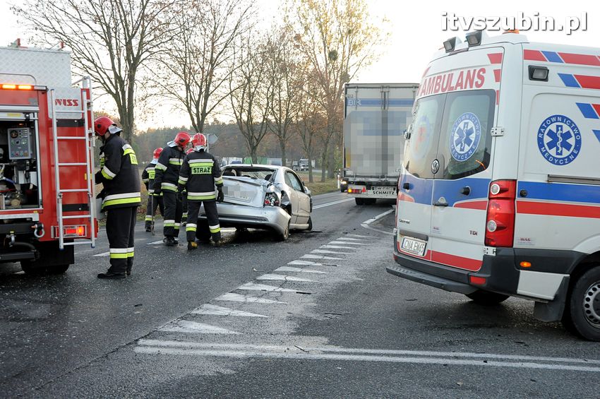 Wypadek w Dąbrówce Słupskiej