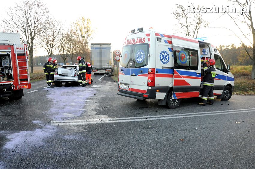 Wypadek w Dąbrówce Słupskiej