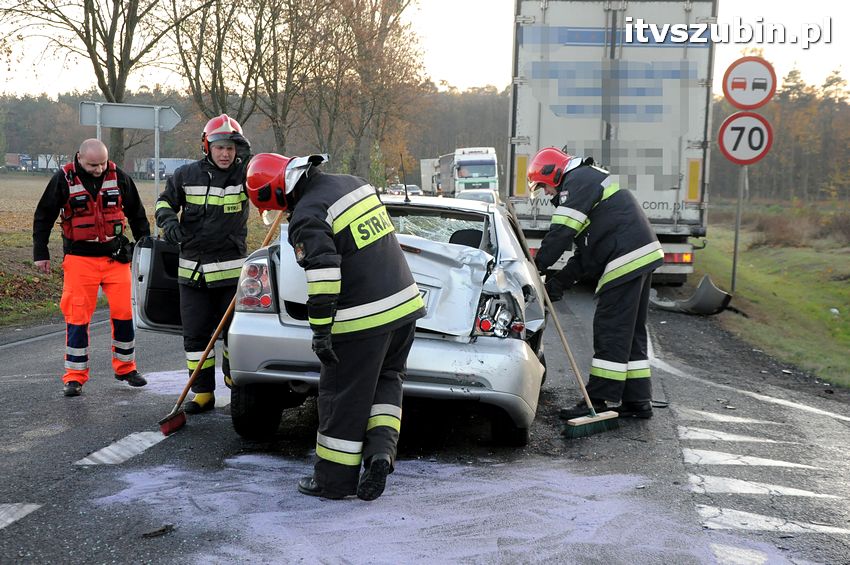 Wypadek w Dąbrówce Słupskiej