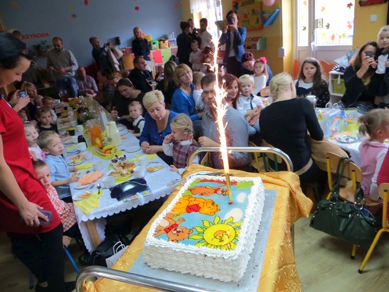 Uroczyste pasowanie w Słoneczku