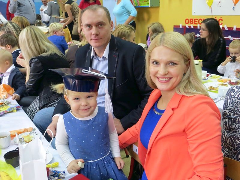 Uroczyste pasowanie w Słoneczku