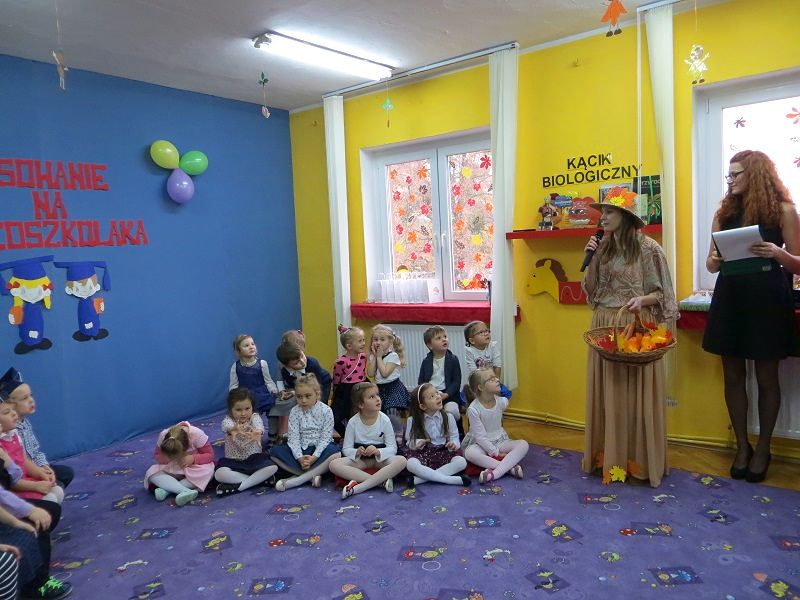 Uroczyste pasowanie w Słoneczku