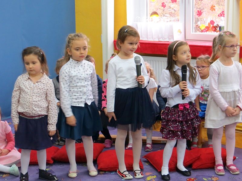 Uroczyste pasowanie w Słoneczku