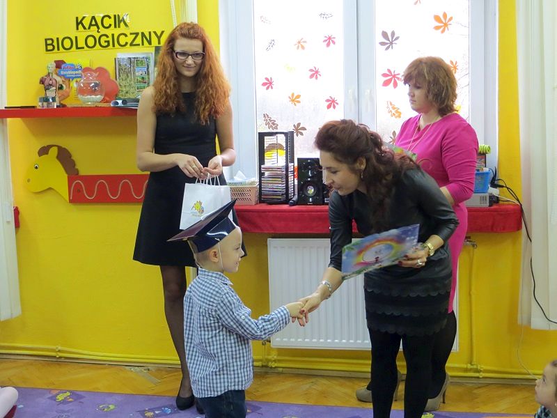Uroczyste pasowanie w Słoneczku