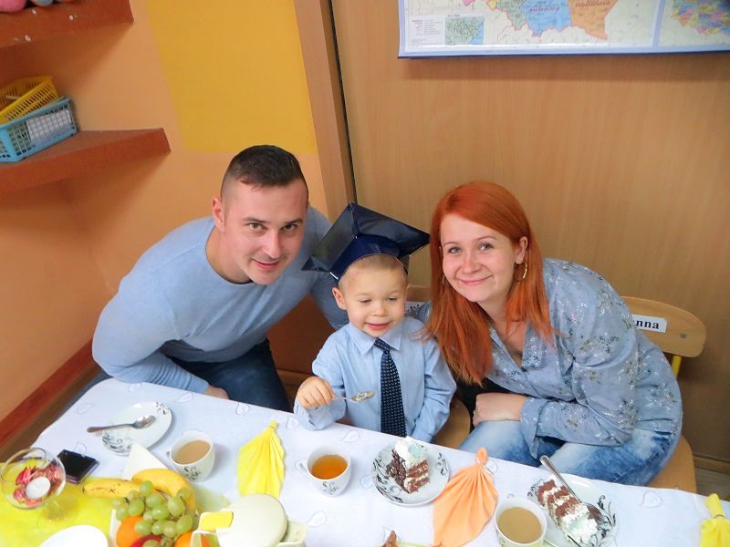 Uroczyste pasowanie w Słoneczku