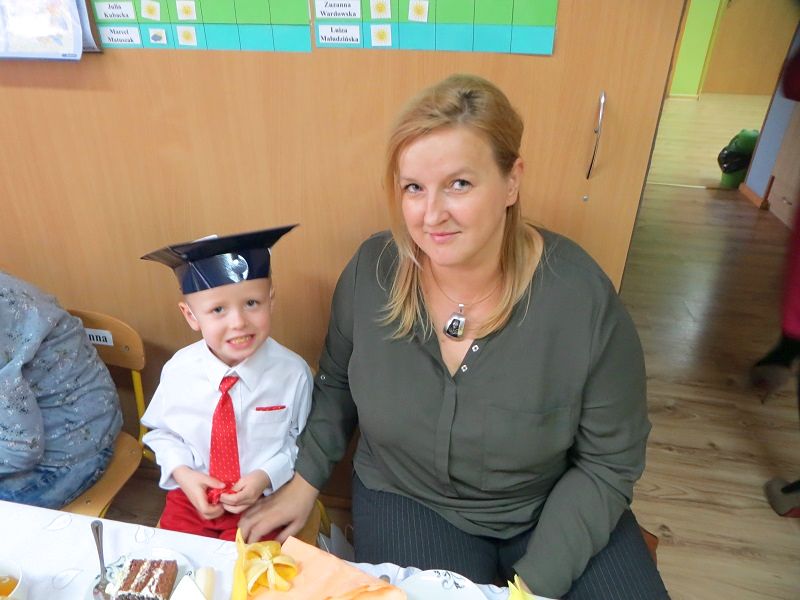 Uroczyste pasowanie w Słoneczku