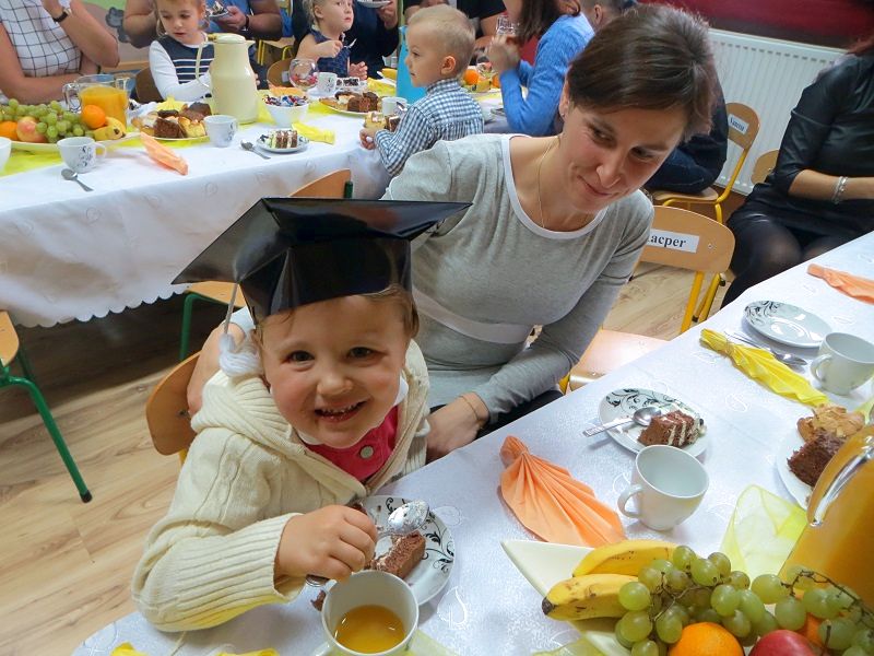 Uroczyste pasowanie w Słoneczku