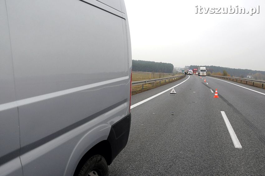Dwa zdarzenia drogowe w jednej godzinie