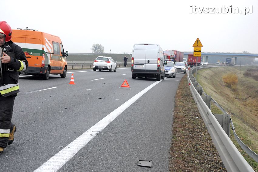 Dwa zdarzenia drogowe w jednej godzinie