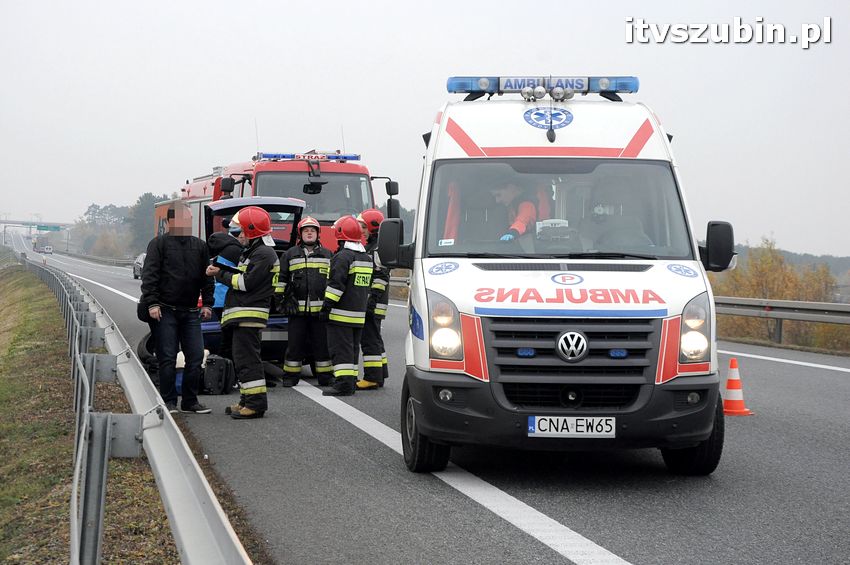 Dwa zdarzenia drogowe w jednej godzinie