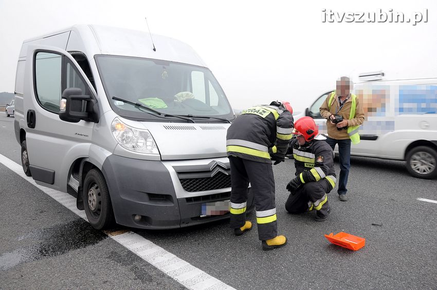 Dwa zdarzenia drogowe w jednej godzinie