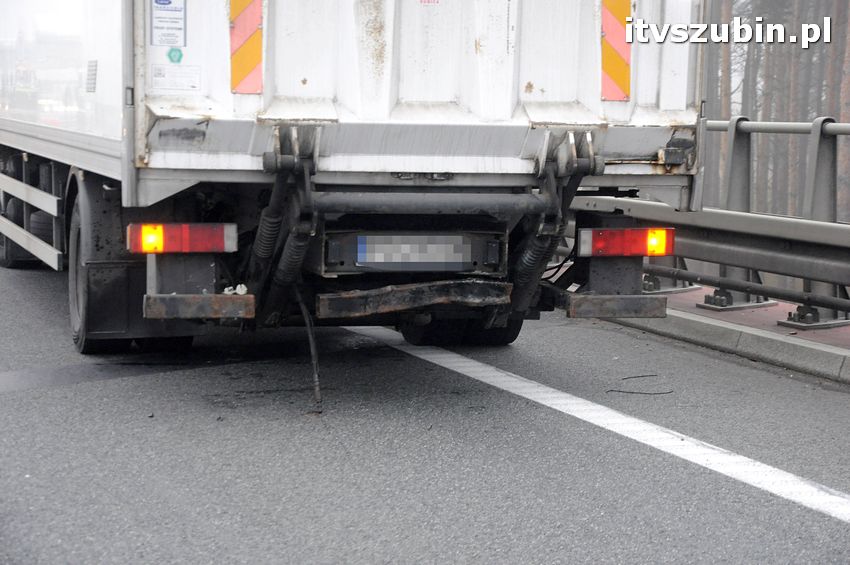 Kolizja na obwodnicy Szubina