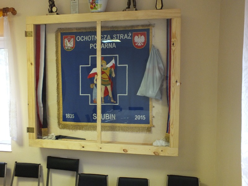 Wizyta uczniów z ZSP w Szubinie w Jednostce OSP w Szubinie